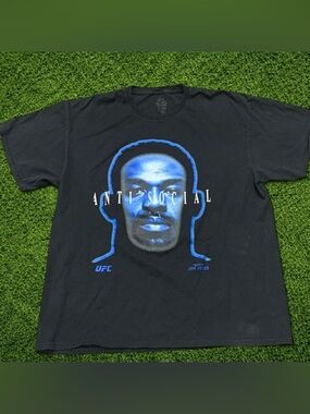 Anti Social Club x UFC Jon Jones Tee Size XL